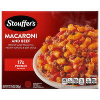 Stouffer's Macaroni and Beef, 12.875 Ounce