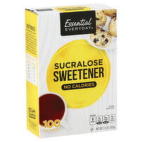 Essential Everyday Sweetener, Sucralose, Packets, 100 Each