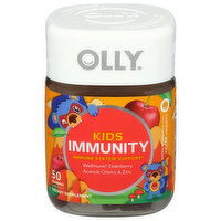 Olly Kids Gummies Cherry Berry Immunity, 50 Each