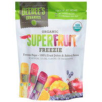 DeeBee's Organics Superfruit Freezie Pops, Organic, 10 Each