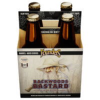 Founders Beer, Barrel-Aged Series, Backwoods Bastard, 4 Each