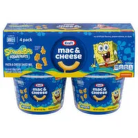 Kraft Mac & Cheese, SpongeBob SquarePants, 4 Pack, 4 Each