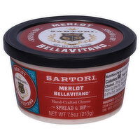 Sartori BellaVitano Spread & Dip, Merlot, 7.5 Ounce