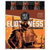 Great Lakes Brewing Co. Beer, Amber Lager, Eliot Ness, 6 Each