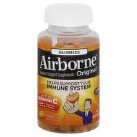 Airborne Immune Support, Original, Gummies, Orange, 63 Each