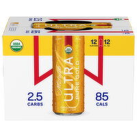 Michelob Ultra Pure Gold Beer, Organic, Light Lager, 12 Each