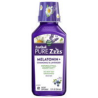 Vicks ZzzQuil Pure Zzzs Melatonin+, Drug Free, Berry Flavored, 12 Fluid ounce