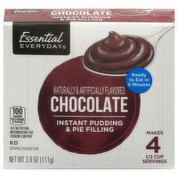 Essential Everyday Pudding & Pie Filling, Instant, Chocolate