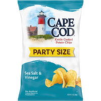 Cape Cod® Sea Salt & Vinegar Kettle Cooked Potato Chips, 13 Ounce