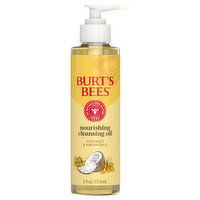 Burt's Bees Cleansing Oil, Nourishing, Coconut & Argan Oils, 6 Fluid ounce