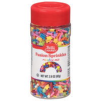 Betty Crocker Fusion Sprinkles, Rainbow Mix, 2.9 Ounce