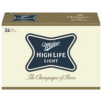 Miller High Life Light Beer, 24 Each