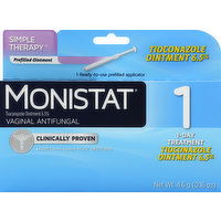 Monistat 1 Vaginal Antifungal, 1 Day Treatment, Prefilled Applicator, 1 Each