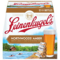 Leinenkugel's Northwoods Amber Beer, 12 Each
