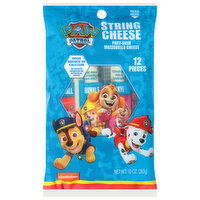 Paw Patrol String Cheese, Part-Skim, Mozzarella, Low-Moisture, 12 Each