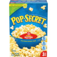 Pop Secret® Extra Butter Microwave Popcorn, 9.6 Ounce