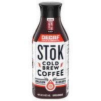 Stok Decaf Cold Brew Bold & Smooth Black Coffee Beverage, 48 Fluid ounce