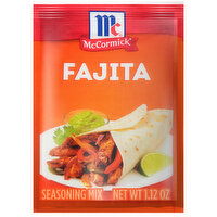 McCormick Fajita Seasoning Mix, 1.12 Ounce