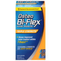 Osteo Bi-Flex Glucosamine & Chondroitin, Triple Strength, Joint Shield, 2 Per Day, Coated Tablets, 120 Each