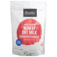 Essential Everyday Dry Milk, Instant, Nonfat, 25.6 Ounce