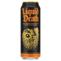 Liquid Death Squeezed to Death Sparkling Water, 19.2 Fluid ounce