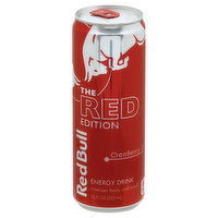 Red Bull Energy Drink, The Red Edition, Cranberry, 12 Ounce