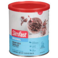 SlimFast Original Meal Replacement Shake Mix, Creamy Milk Chocolate, 12.83 Ounce