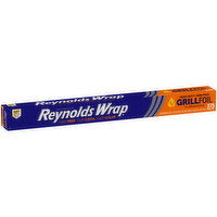 Reynolds Wrap Aluminum Foil, Grill Foil, Heavy Duty, Non-Stick, 37.5 Square Feet, 1 Each