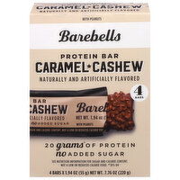 Barebells Functional Foods Protein Bar, Caramel Cashew, 4 Each
