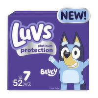 Luvs Platinum Protection Platinum Protection Baby Diapers, Size 7, 52 Each