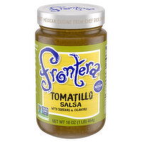 Frontera Medium Tomatillo Salsa with Serrano & Cilantro, 16 Ounce