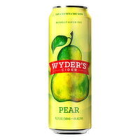 Wyder's Cider Hard Cider, Pear, 19.2 Ounce