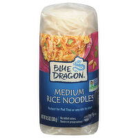 Blue Dragon Rice Noodles, Medium, 10.5 Ounce