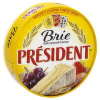 President Cheese, Brie, Soft-Ripened, 16 Ounce