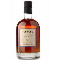 Koval Rye Whiskey, 750 Millilitre