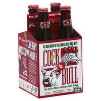 Cock N Bull Soft Drink, Cherry Ginger, 4 Each