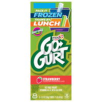 Go-Gurt Fat Free Strawberry Yogurt, 8 Each