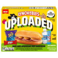 Lunchables Uploaded Ham and American Sub Sandwich Lunch Combinations, 1 Each