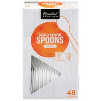 Essential Everyday Spoons, Basic, Dailyware, 48 Each