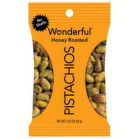 Wonderful No Shells Honey Roasted Pistachios, 2.25 Ounce