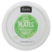 Essential Everyday Plates, Fiber, 8.86 Inch, 60 Each