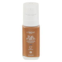 L'Oreal True Match Foundation, Super-Blendable, Cool Medium Deep C7, 1 Fluid ounce