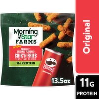 MorningStar Farms Plant Based Chik'n Fries, Pringles Original Flavor, 13.5 Ounce