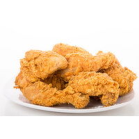 Cub Dark Meat Fried chicken 4 Piece Hot, 4 Each