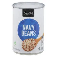 Essential Everyday Navy Beans, 15 Ounce