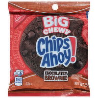Chips Ahoy! Cookie, Chocolatey Brownie, Big Chewy, 2.5 Ounce