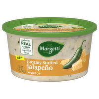 Marzetti Creamy Stuffed Jalapeño Veggie Dip 12 oz . Tub, 12 Ounce