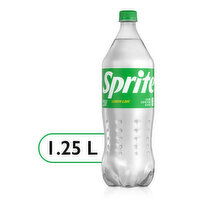 Sprite Sprite Lemon Lime Soda Soft Drink, 1.25 Liters, 1.25 Litre