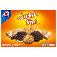 Gamesa Surtido Rico Cookies, Assorted, 15.4 Ounce