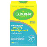 Culturelle Metabolism + Weight Management with SlimBiotics, 30 Each